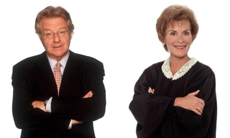 A composite of Jerry Springer and Judge Judy