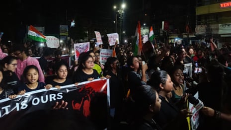 Indian medics step up strike in protest at physician’s rape and homicide