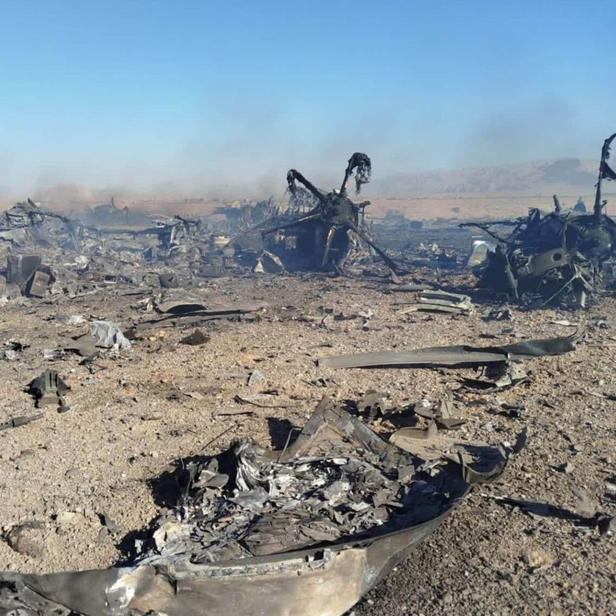 Middle East crisis live: Iran says at least five people killed by US-Israeli attacks during US pilot rescue operation