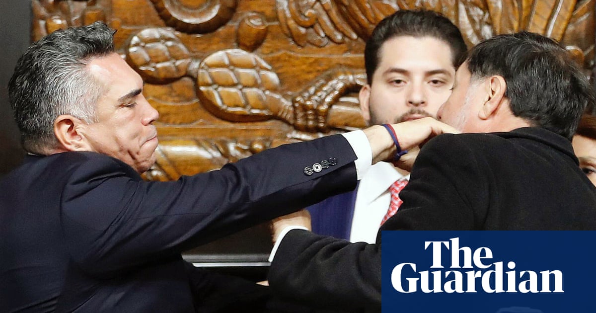 Brawl erupts in Mexico's senate after debate over US military intervention to fight drug cartels