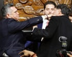 Brawl erupts in Mexico’s senate after debate over US military intervention to fight drug cartels