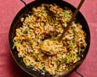 Georgina Hayden’s quick and easy recipe for crab and spring onion fried rice