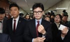 South Korea ruling party leader steps down after backing impeachment of President Yoon