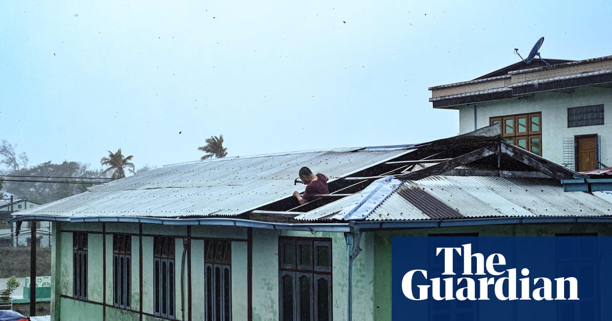 Cyclone Mocha: three dead and 700 injured as storm pounds Myanmar