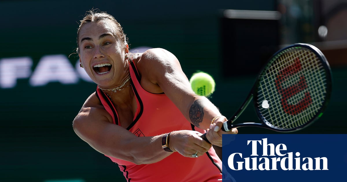 Sabalenka powers past Osaka to reach Indian Wells quarter-finals