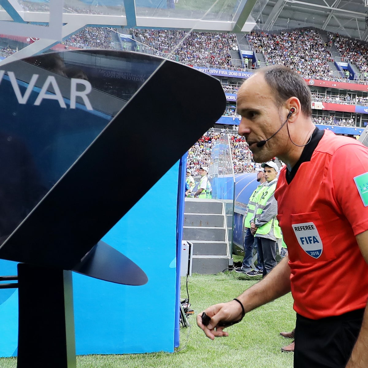 Var At The World Cup The Big Decisions Game By Game Video Assistant Referees Vars The Guardian Var At The World Cup The Big Decisions Game By Game Video Assistant Referees Vars The Guardian