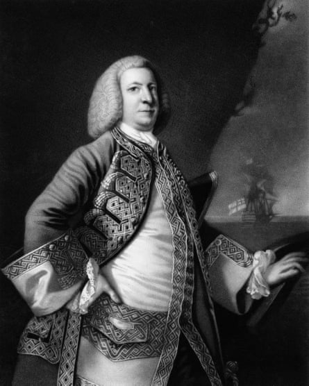 A 1755 portrait of George Anson by Joshua Reynolds.