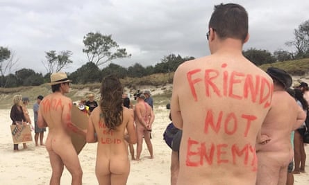 Naturists rallying to stop Byron shire  revoking the clothing-optional status of Tyagarah beach