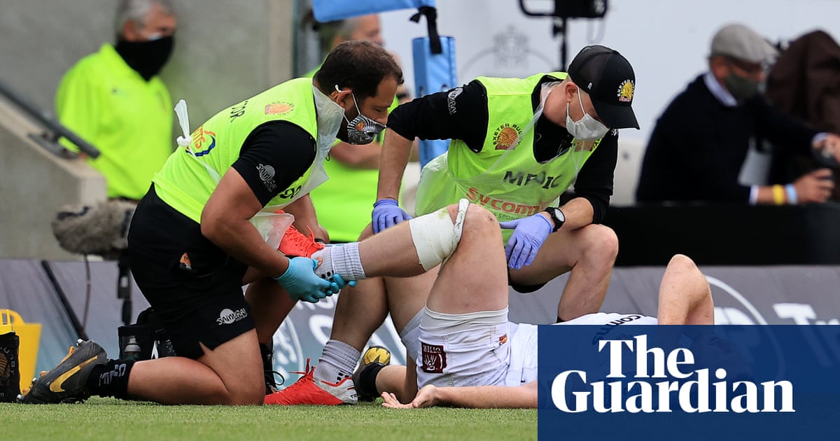 Lions injury scare for Sam Simmonds as Exeter fight back to beat Northampton