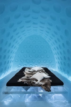 December 2015, ICEHOTEL, Under the Arctic Skin design by Rob Harding (Spain) and Timsam Harding (Spain)