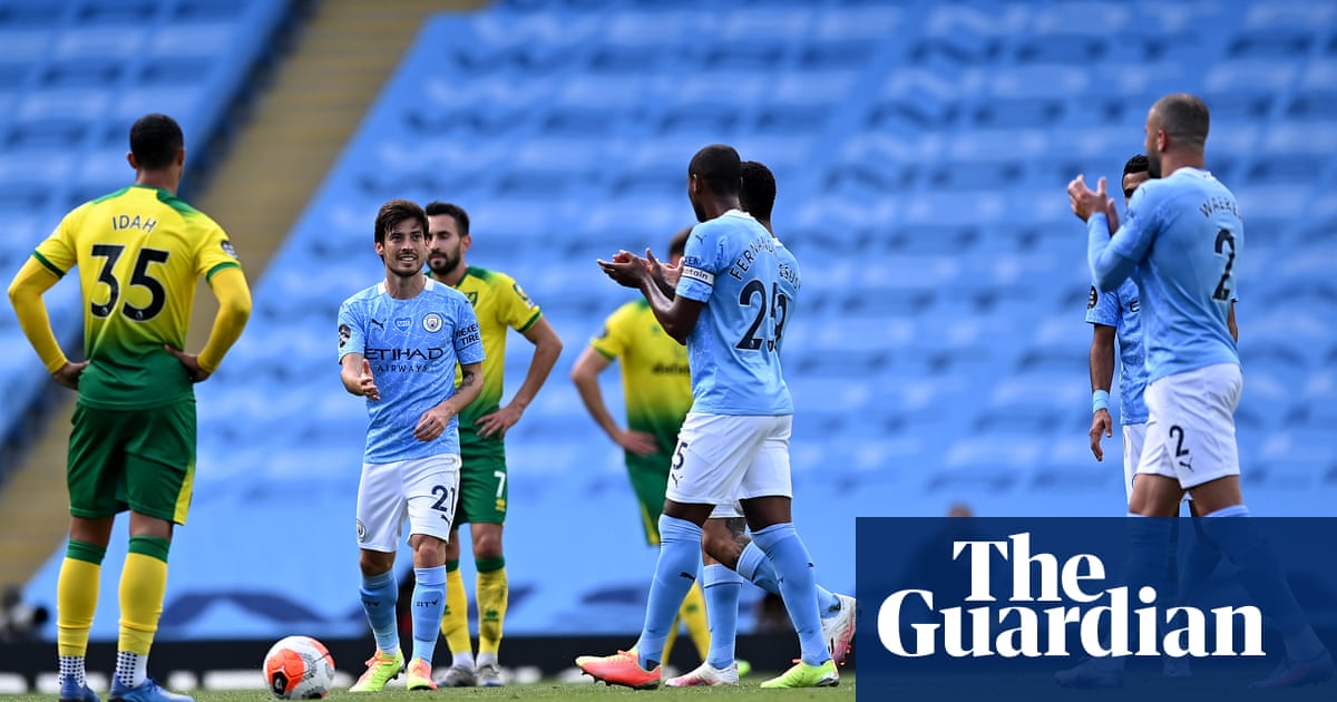 De Bruynes stunner sparks 5-0 rout of Norwich as Manchester City reach 100