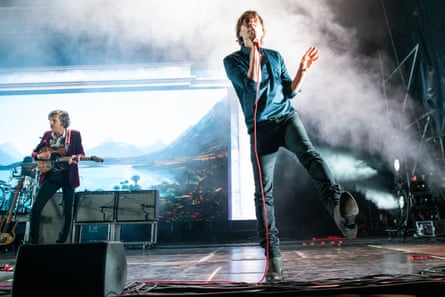 Phoenix joue au festival Primavera Sound à Barcelone, en 2022.