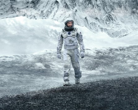 Matthew McConaughey as Cooper in Interstellar.
