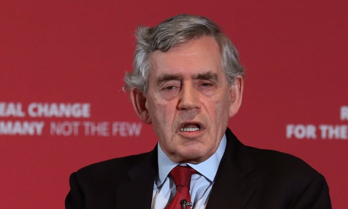 Gordon Brown.