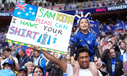 Chelsea and Sam Kerr fans.