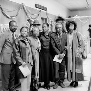 Poets Amiri Baraka with Amina Baraka, Jayne Cortez, Rashida Ismaili, and friends, Small Press Book Fair, 1990Developed in collaboration with poetry collective theVERSEverse, recognized as leaders in the contemporary linguistic avant-garde, and theVERSEverse member Ross Goodwin, a pioneering code poet whose “word.camera” (2018) turns digital image data into text, A Picture of My Mind enacts a dialogue between Ginsberg’s portraiture and poetry, and is supported by the Allen Ginsberg Estate and the Tezos Foundation.