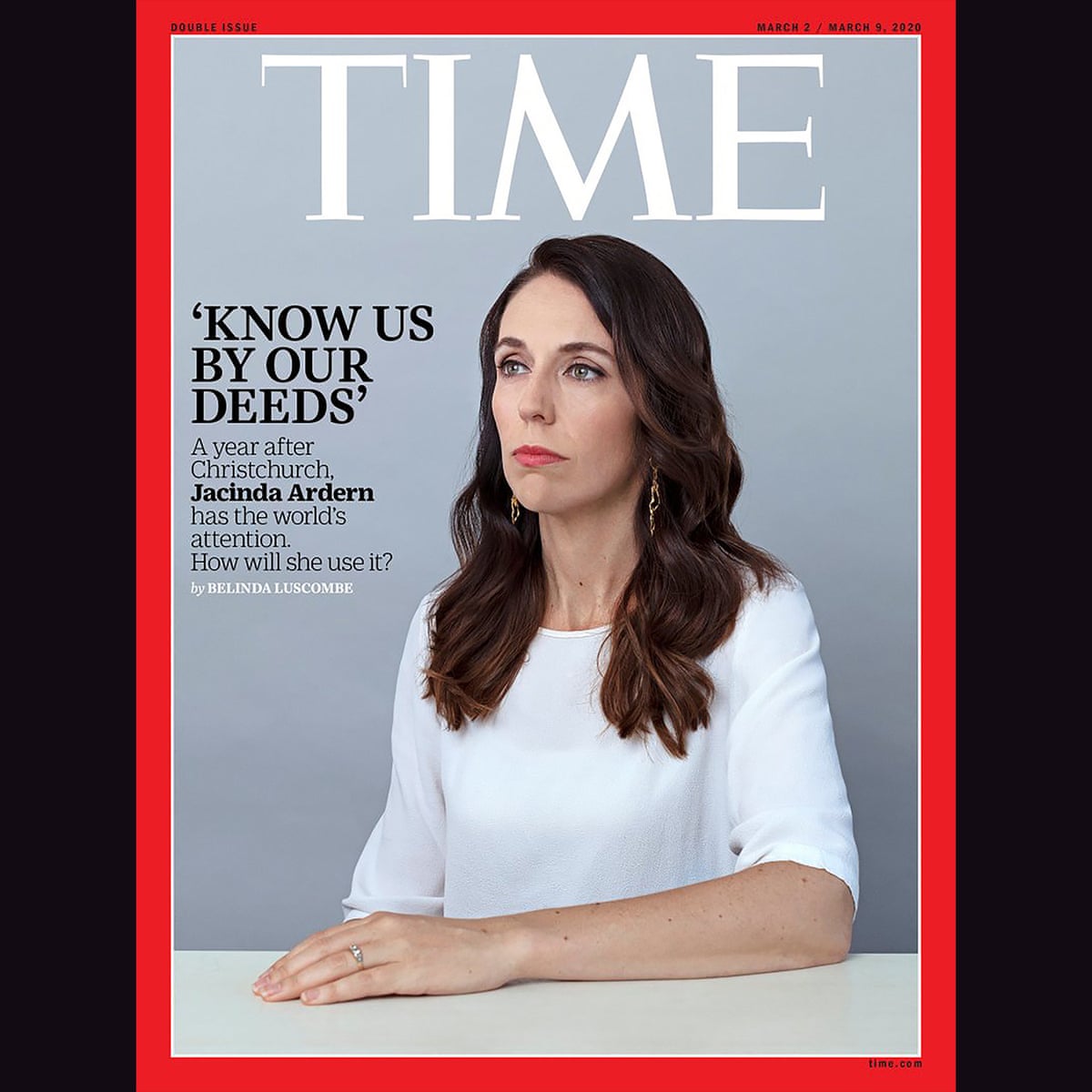 A New Kind Of Soft Power Jacinda Ardern Appears On Cover Of Time Magazine New Zealand The Guardian