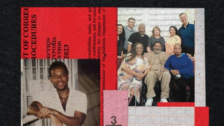 Composite image of Charles ‘Sonny’ Burton arsenic a young man and arsenic a 75-year-old surrounded by supporters.