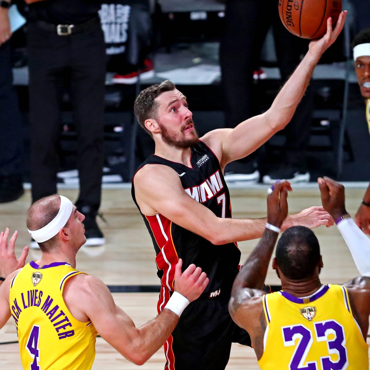 Miami Heat S Bam Adebayo Goran Dragic Doubtful For Game 2 Of Nba Finals Sport The Guardian