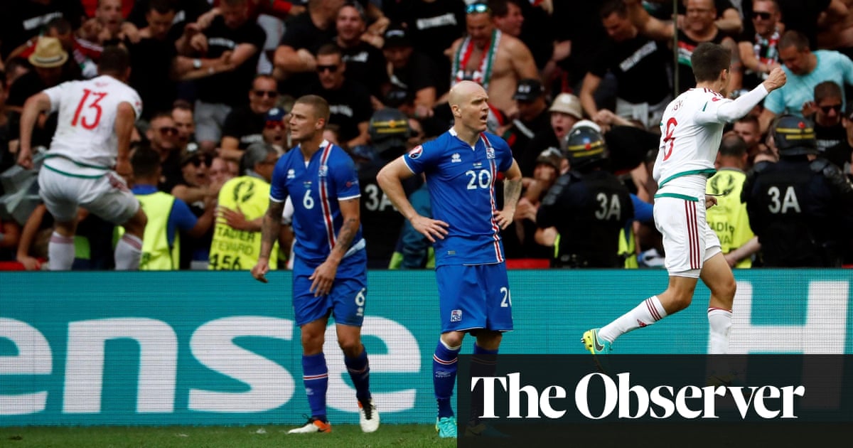 Hungary Exult And Iceland Only Draw After Birkir Saevarsson Own Goal Euro 16 The Guardian Hungary Exult And Iceland Only Draw After Birkir Saevarsson Own Goal Euro 16 The Guardian
