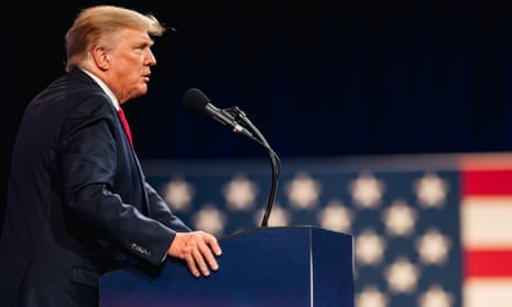 Donald Trump speaks during the 2021 Conservative Political Action Conference in Dallas, Texas. 