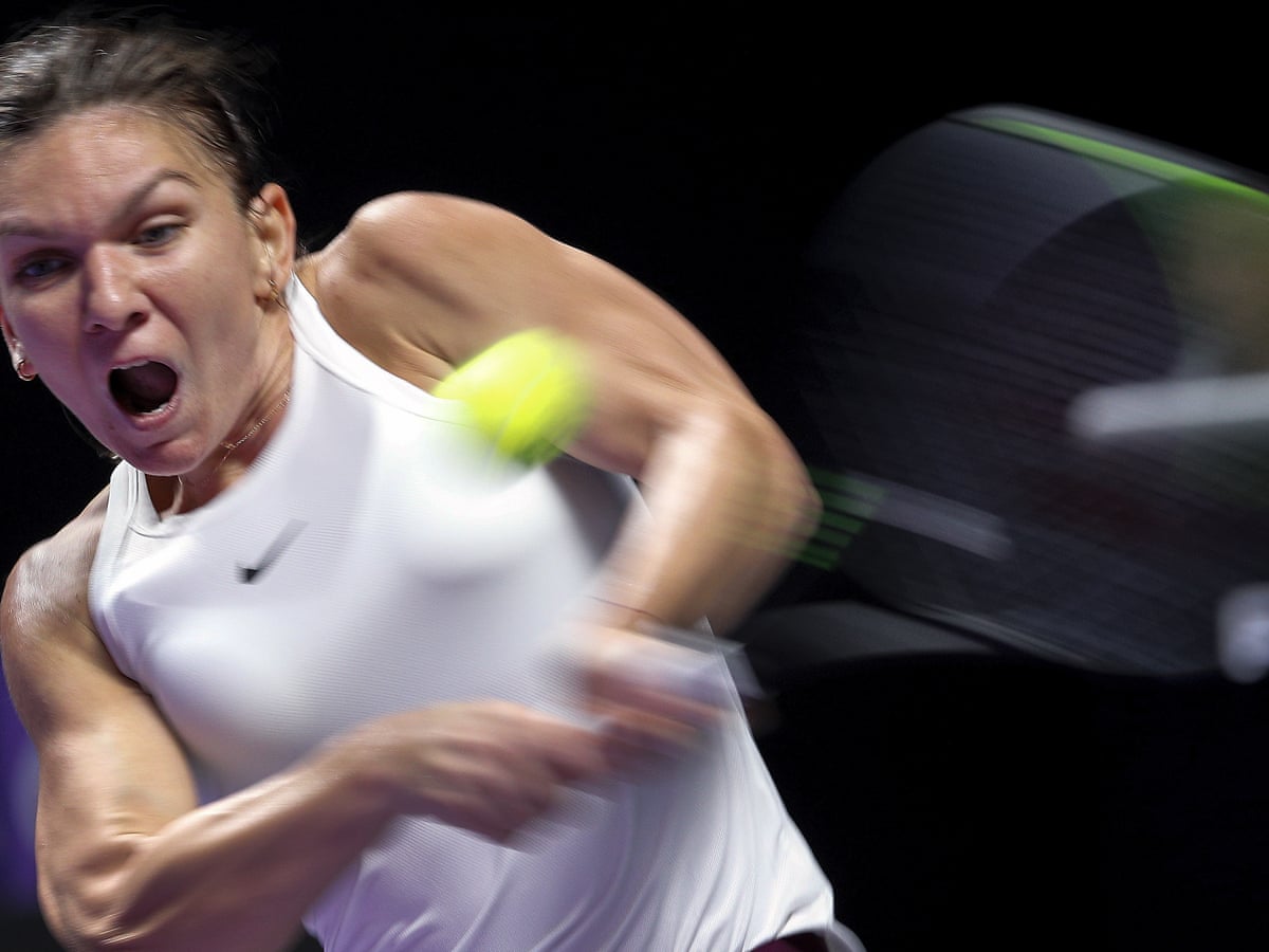 Simona Halep Fights Back To Beat Bianca Andreescu Wta Finals