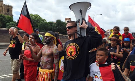 An Invasion Day march in Sydney