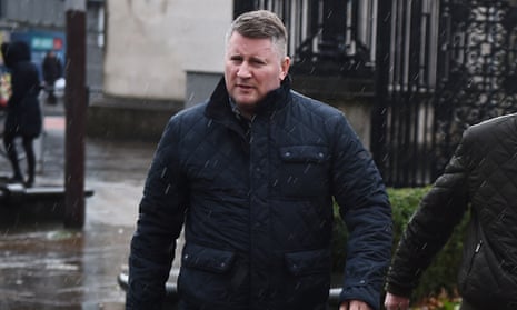 Paul Golding, the leader of Britain First.