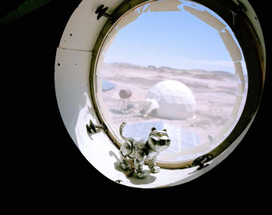 A view from the Hab’s porthole.