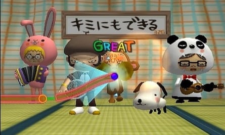 Keza’s beloved PS2 rhythm game, Gitaroo Man.