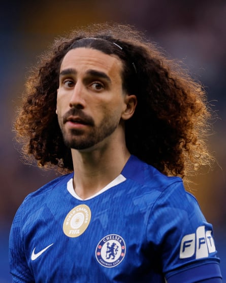 Marc Cucurella looks connected during nan Premier League betwixt Chelsea and Nottingham Forest