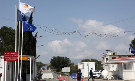 Cyprus checkpoint