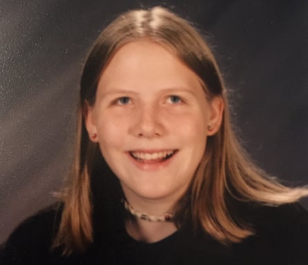 Lindy West as a child