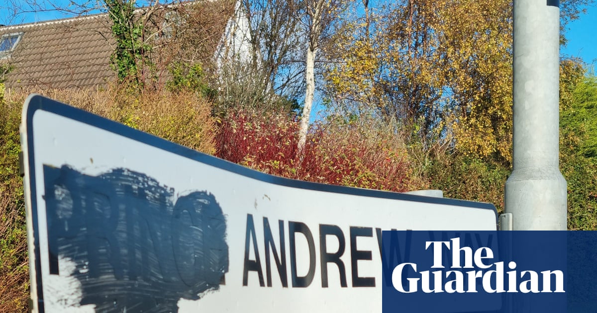 The admin': why it's not easy to rename streets called after Prince Andrew