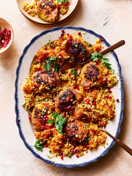 John Gregory-Smith’s Persian style chicken rice.
