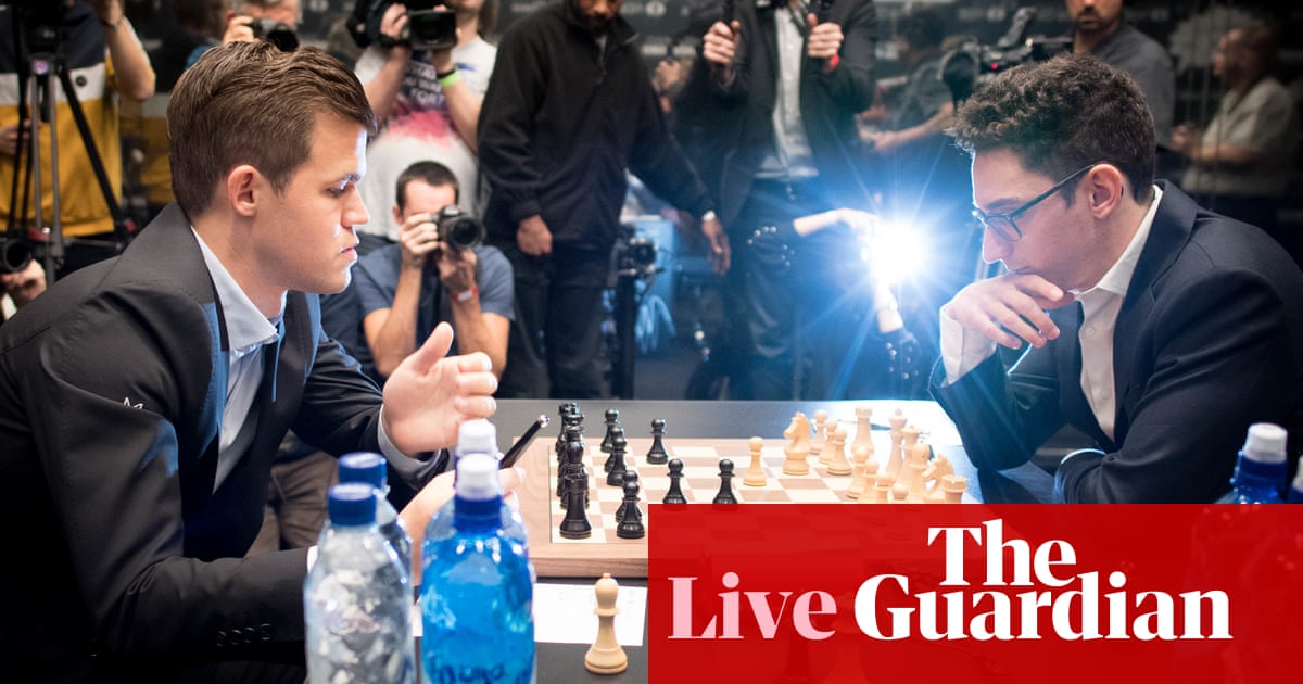 magnus carlsen misses win in game 1 draw with fabiano caruana as it happened sport the guardian magnus carlsen misses win in game 1 draw with fabiano caruana as it happened sport the guardian