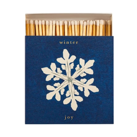 Archivist Christmas Square Luxury Matches