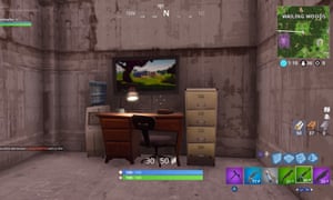 Part of the bunker now discovered beneath the Wailing Woods maze