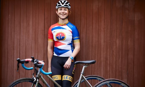 World champion trike cyclist and Rio Paralympian Hannah Dines. 