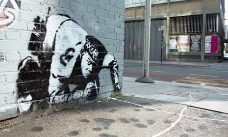 Snorting Copper by Banksy