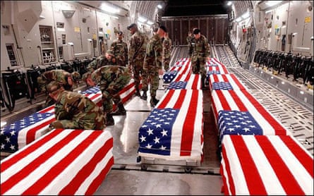 US soldier’s coffins