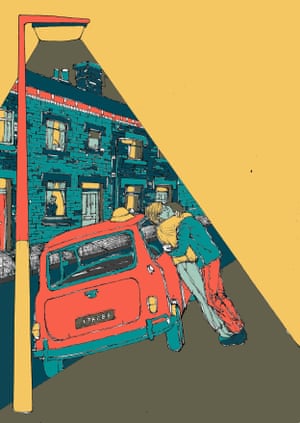 Illustration by artist Seanna Doonan who's work documents Northern life and Wakefield Miners.