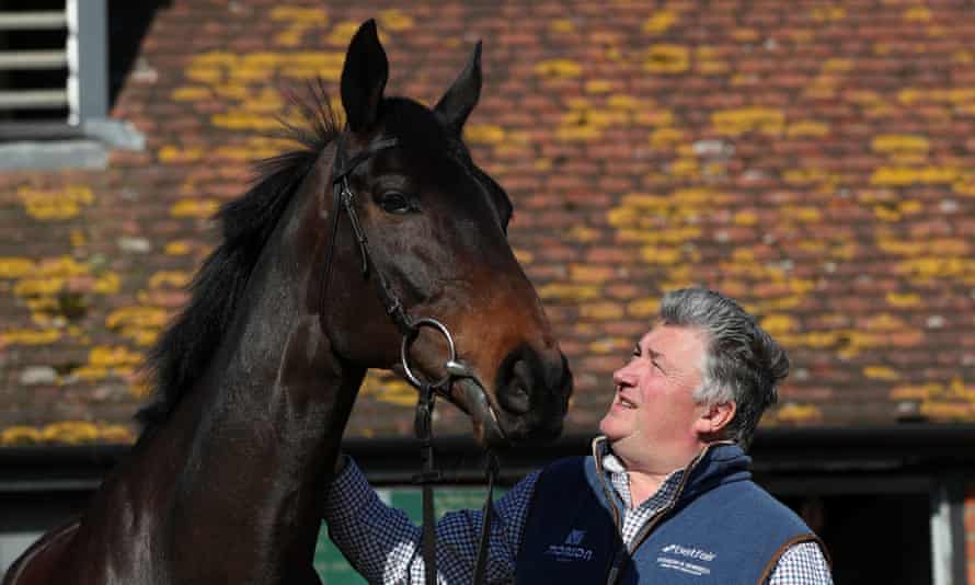 Paul Nicholls with Clan Des Obeaux , 9-2 for Friday’s Gold Cup.