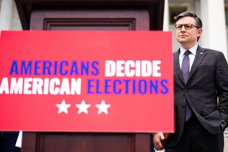 Americans decide American elections.