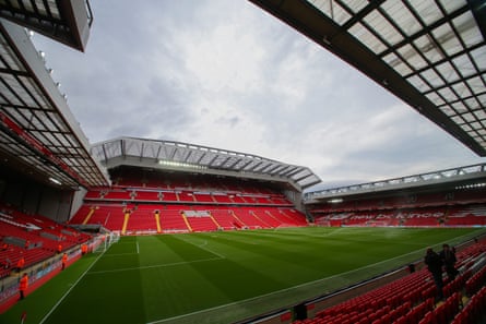 The new main stand at Anfield.