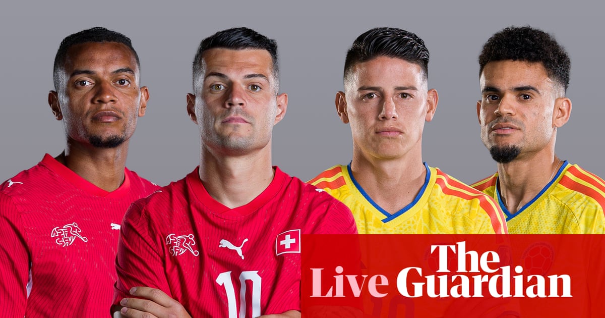 Switzerland v Colombia: World Cup 2026 last 16 – live