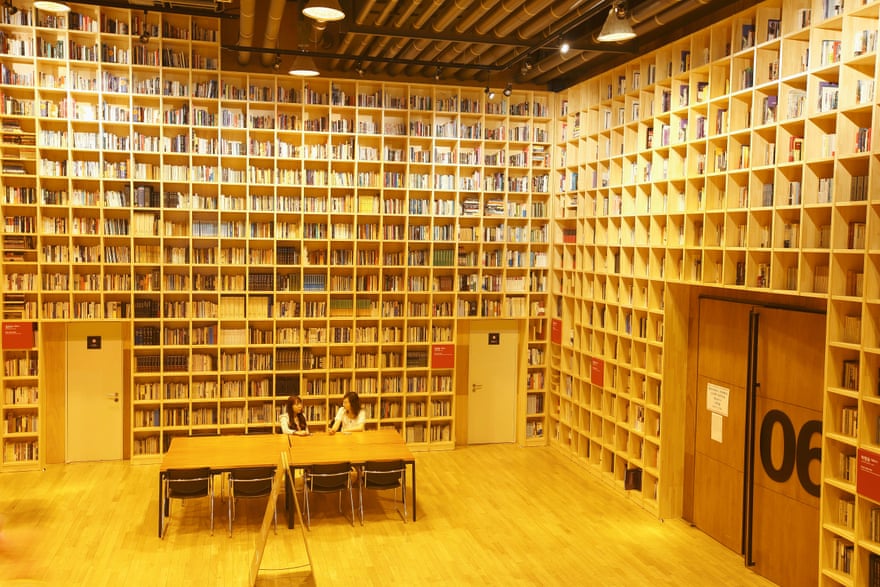Forest of Wisdom library, Paju Book City, Paju, Gyeonggi, South Korea.