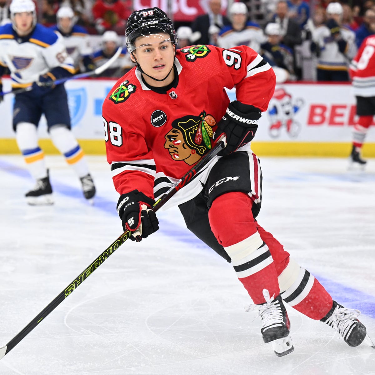 Blackhawks' Connor Bedard to Wear No. 98 Jersey After Being Taken No. 1 in  NHL Draft, News, Scores, Highlights, Stats, and Rumors