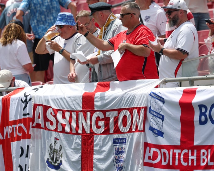 England flags could be confiscated from supporters attending World Cup opener