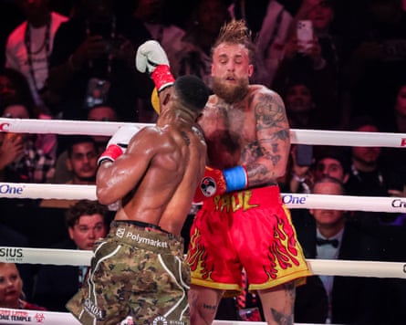 Anthony Joshua and Jake Paul.